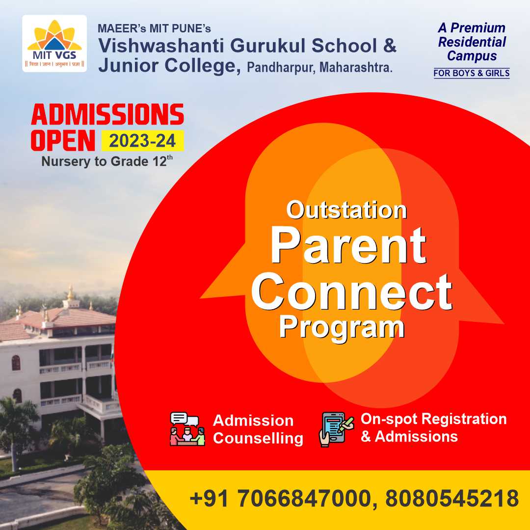 Maeer's-MIT-Vishwashanti-Gurukul-Residential-School-vgs-pandharpur-Outstation-parent-connect-program-image