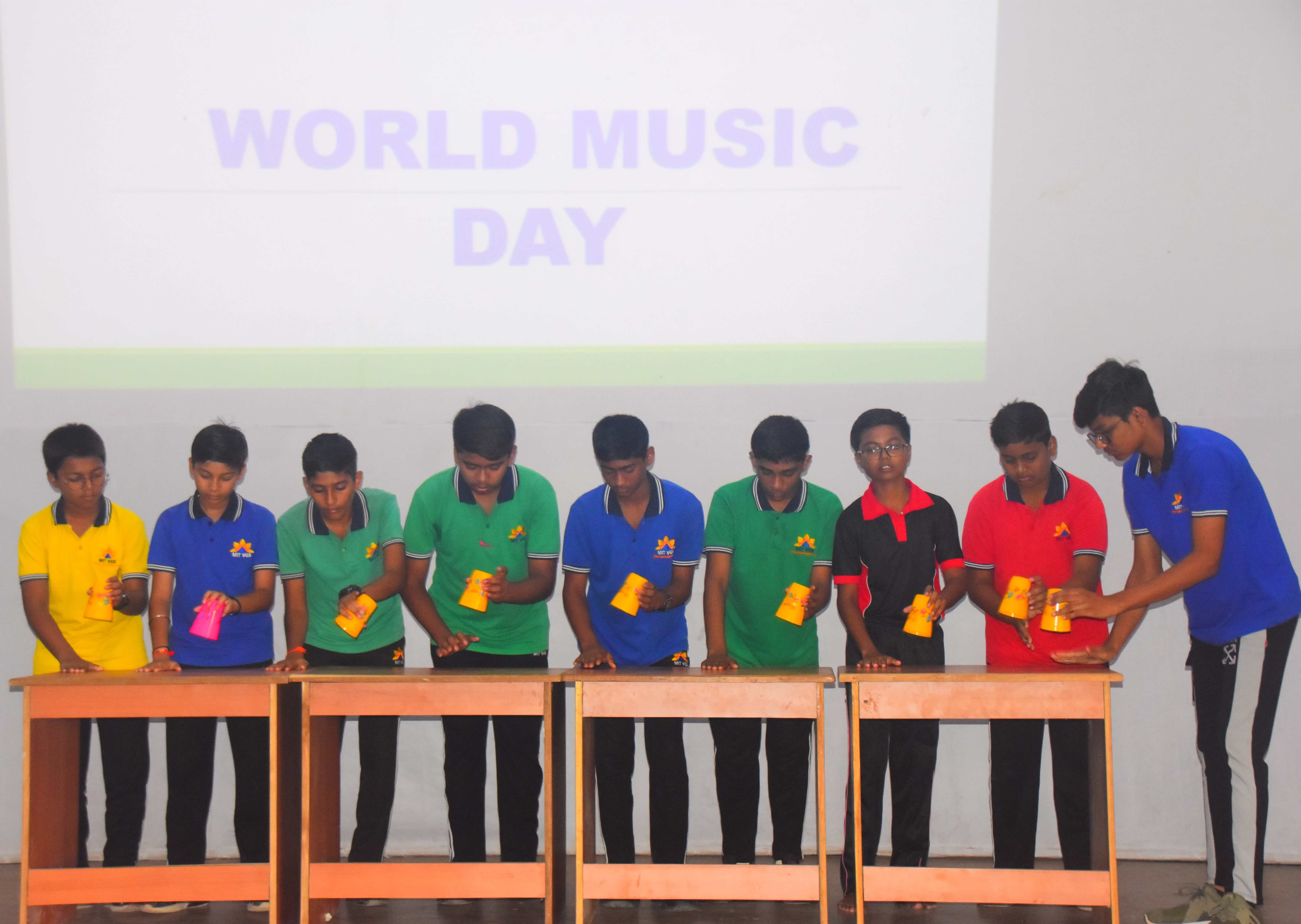 MIT-VGS-World Music-Day- Pandharpur