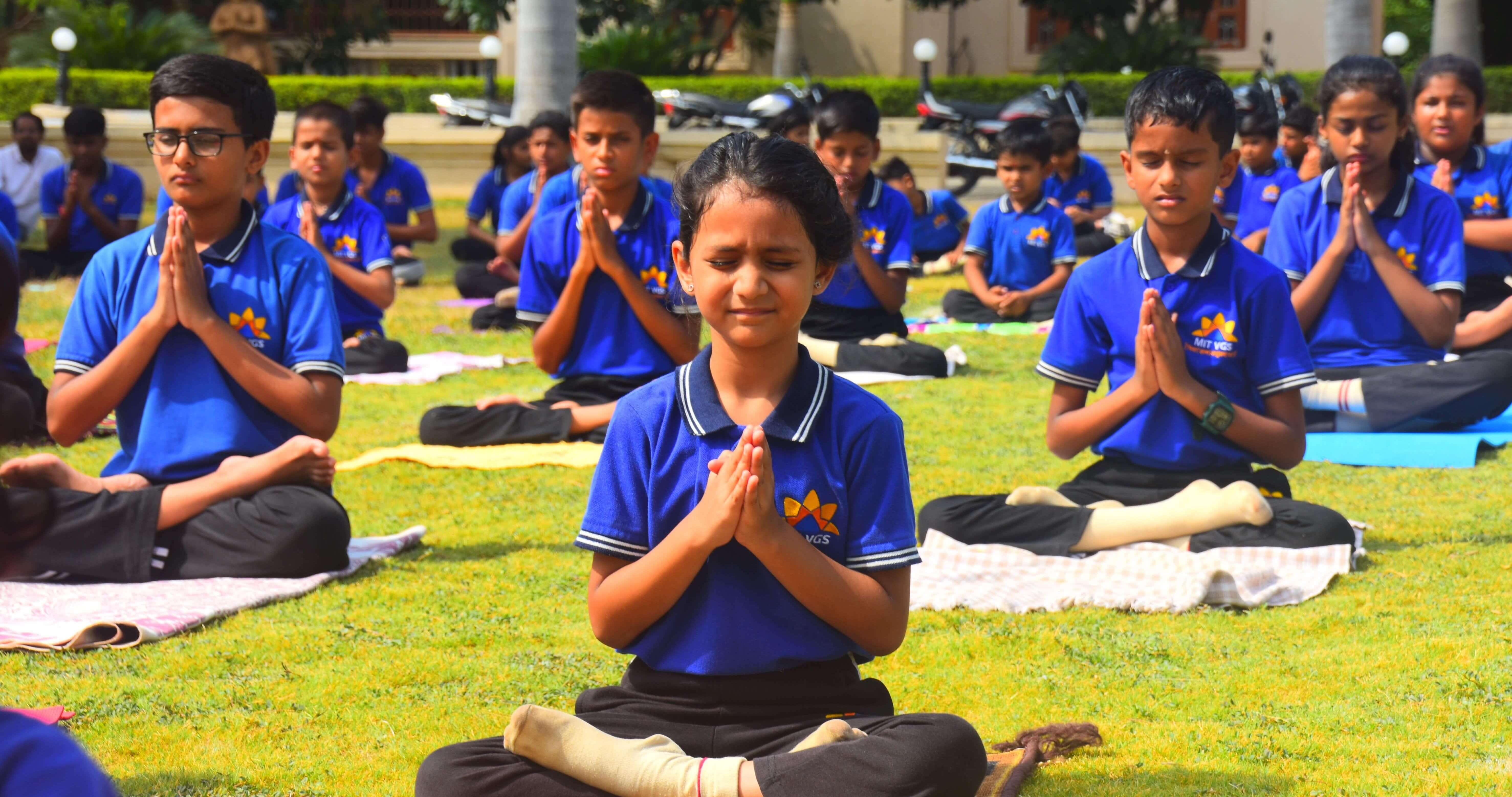MIT-VGS-World Yoga-Day-Celebration-Pandharpur