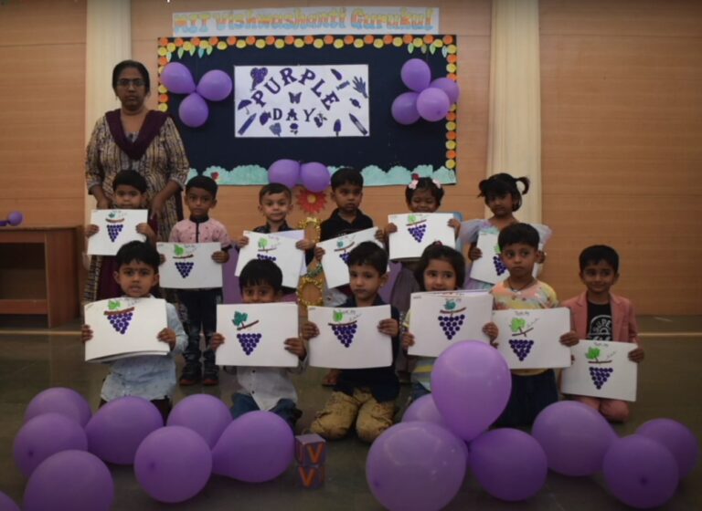MAEER’s MIT Vishwashanti Gurukul School Residential Campus Pandharpur - Purple Day Celebration