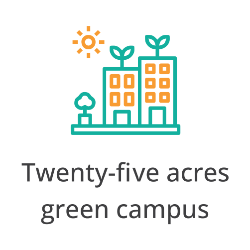 MAEER’s MIT Vishwashanti Gurukul School Residential Campus Pandharpur - twenty-five acres green campus