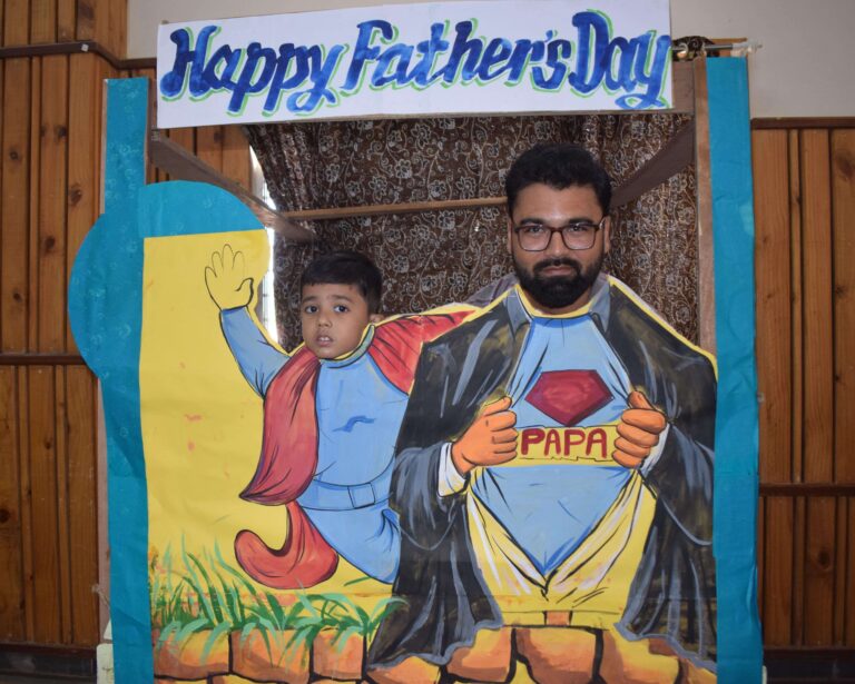 Father's day and Mud day celebration at MIT VGS Pandharpur