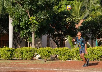 Volleyball At MIT VGS Pandharpur