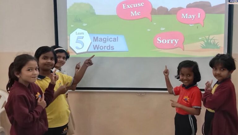 Public Etiquettes Learning at MIT VGS Pandharpur