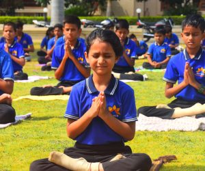 MIT-VGS-World Yoga-Day-Celebration-Pandharpur